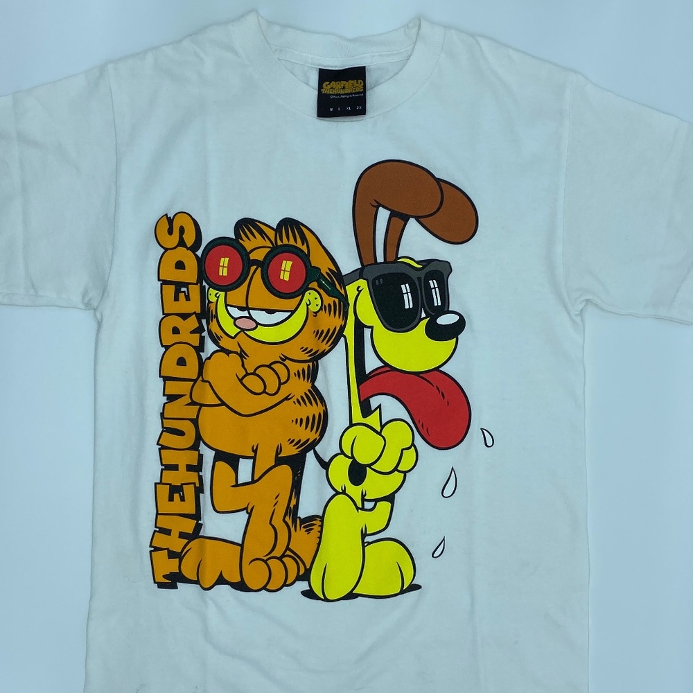 The Hundreds brand x Garfield Tee Shirt White Mens Small